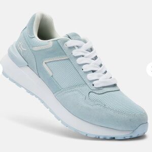 KURU APOGEE Athletic Shoes in Light Blue and White size 10.5 M